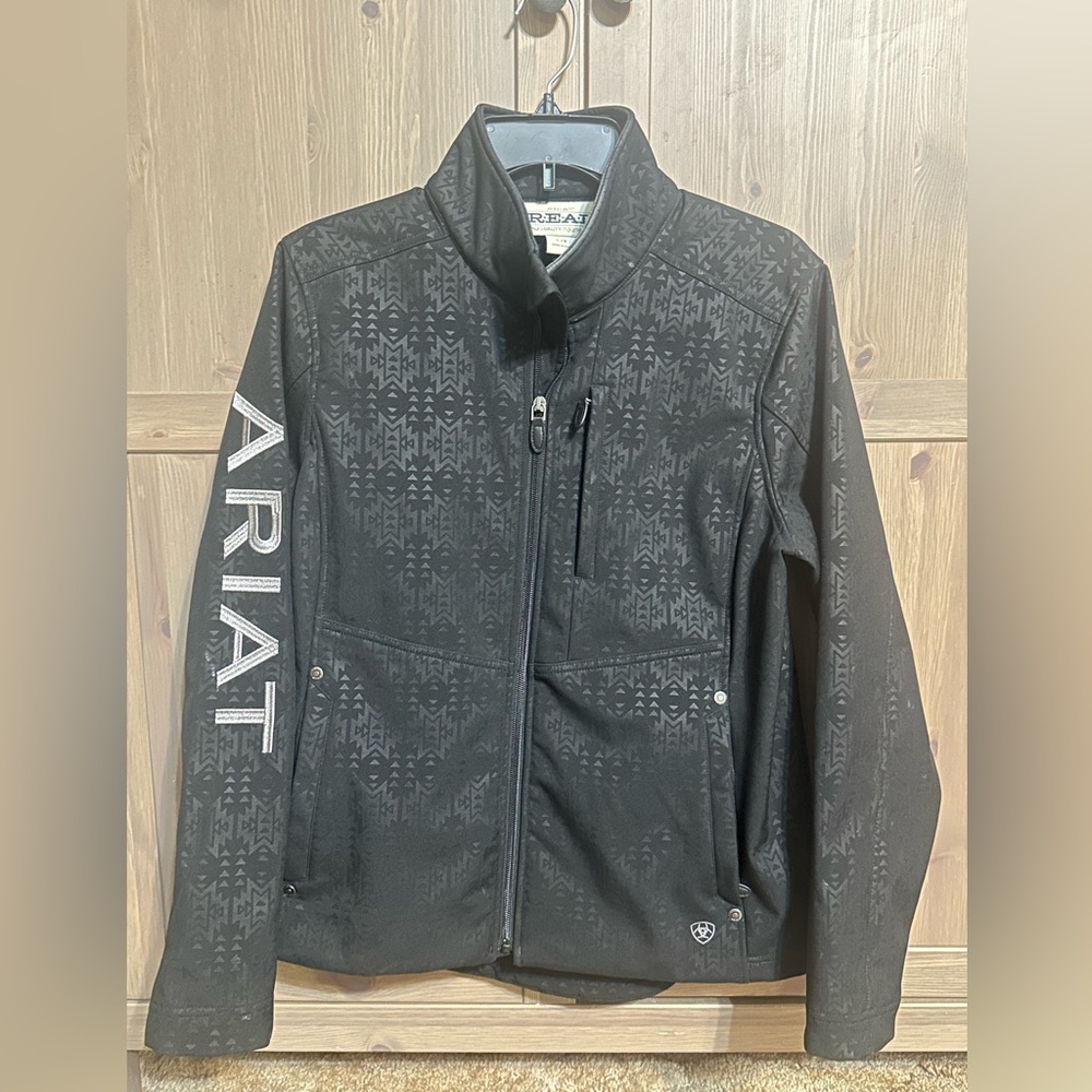 Ariat Women's Black Patterned Performance Jacket - image 1
